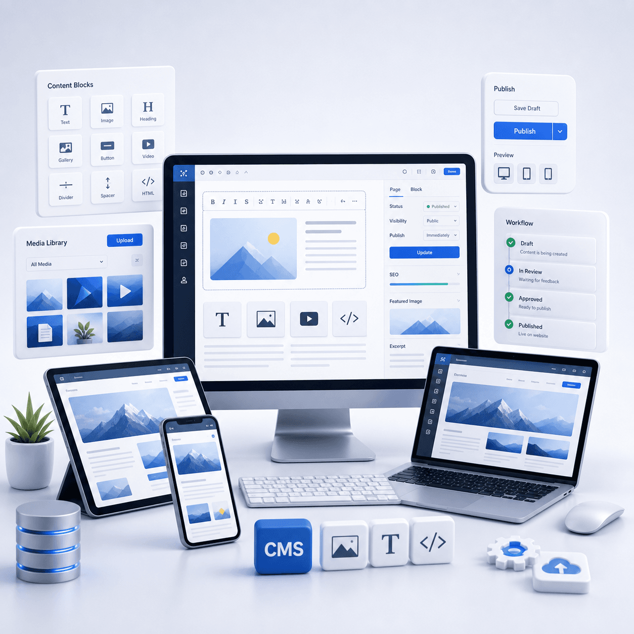 Content Management System Setup