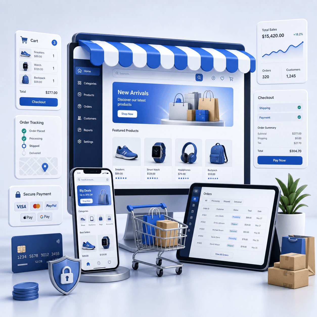 E-Commerce Store Setup